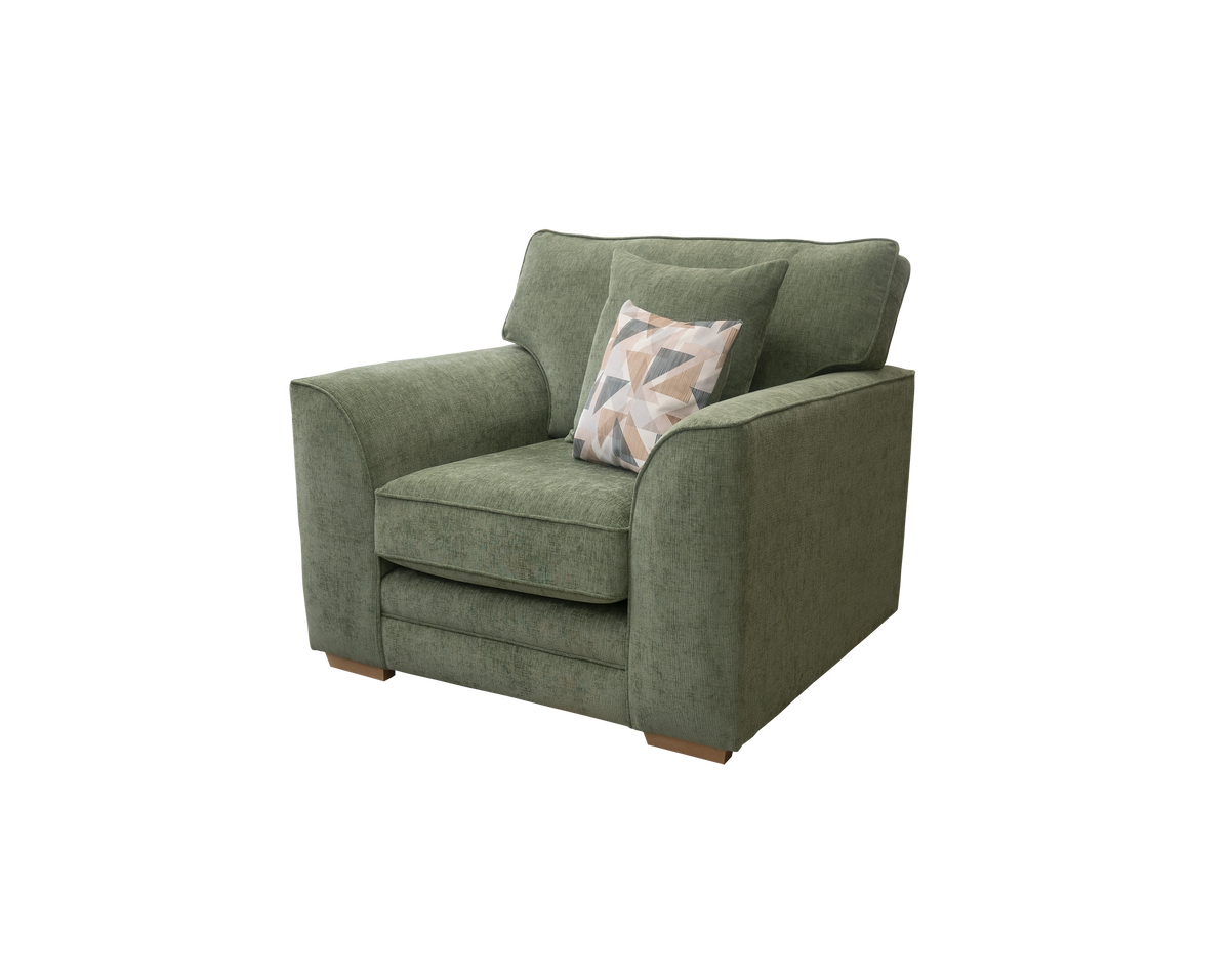 Oscar Fabric Sofa & Corner Collection with Feather Bolsters