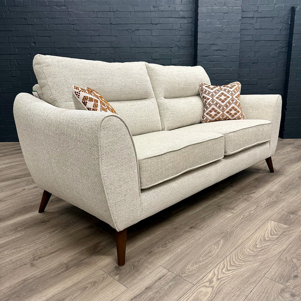 Miller High Back Fabric Sofa Collection with Tiered Cushions