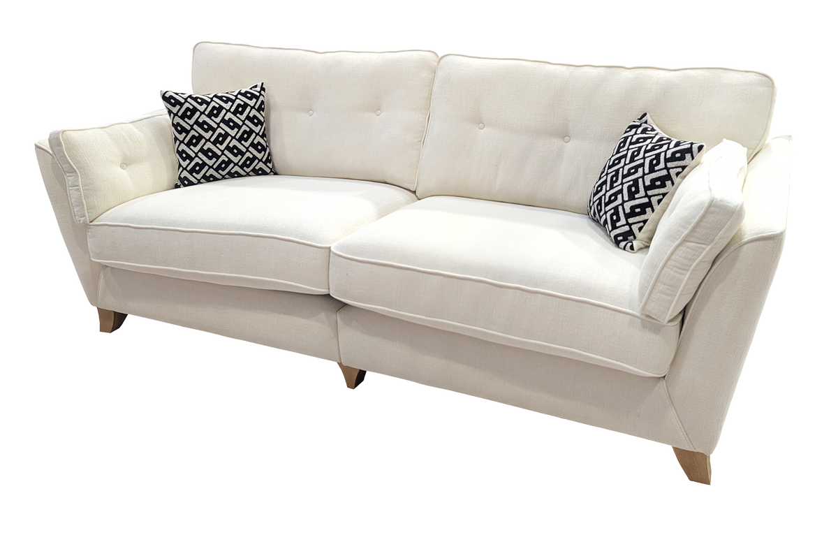 Jameson Fabric Sofa Collection on Turned Wooden Legs