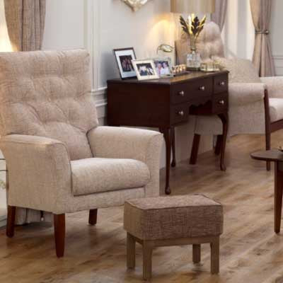 Fabric Kendal High Back Collection | Shackletons