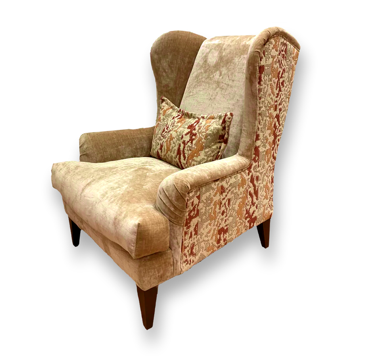 Ex-Display Kenneth Fabric Accent Chair Buoyant Upholstery