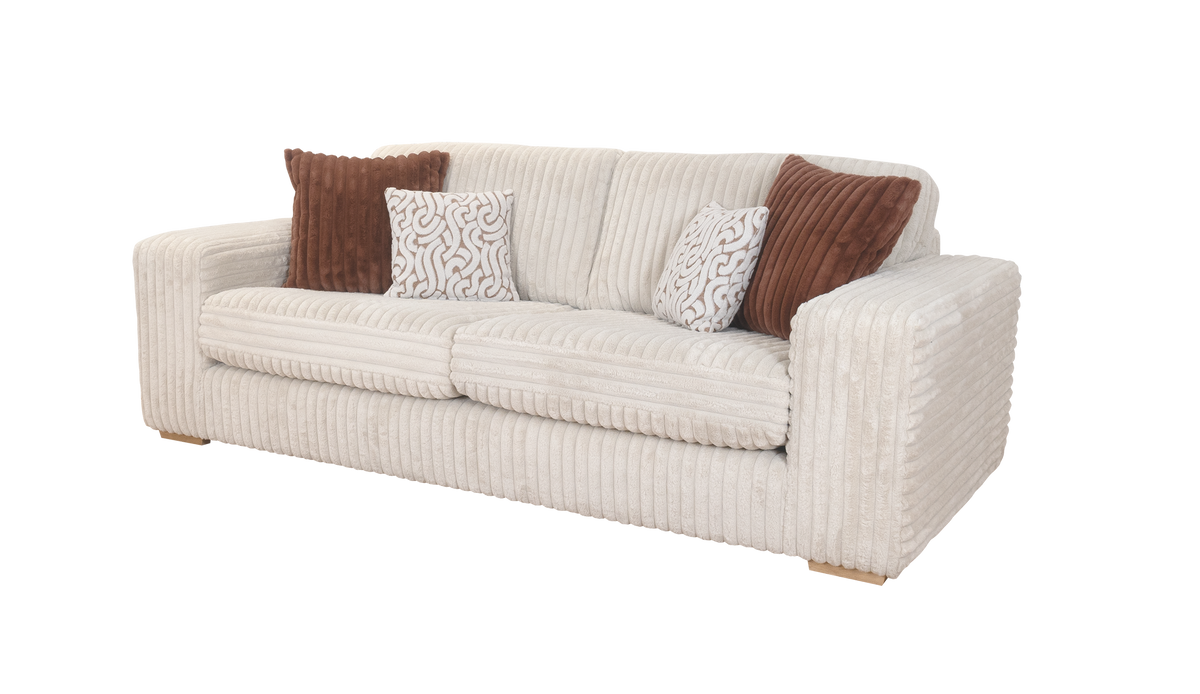 Layton Fabric Sofa & Chaise Collection with Plush Cushions