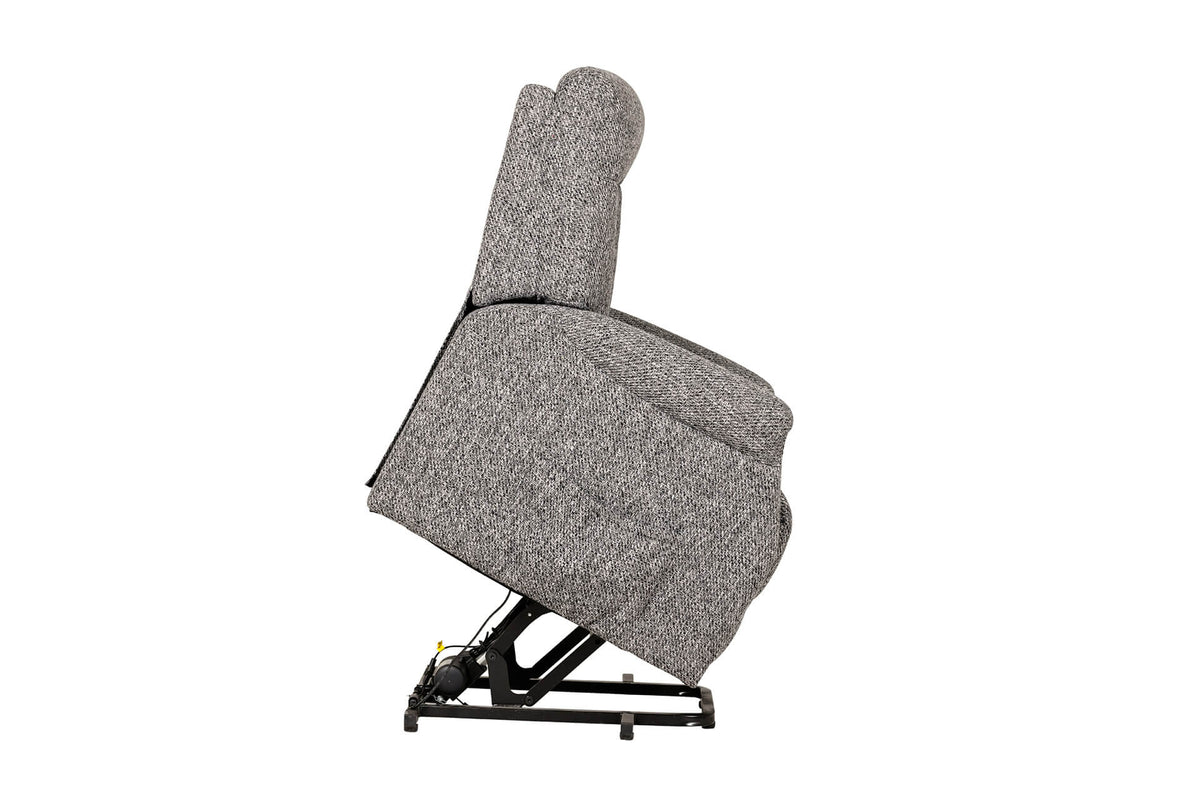 Prescot Fabric Dual Motor Lift and Rise Recliner Chair with Tilt