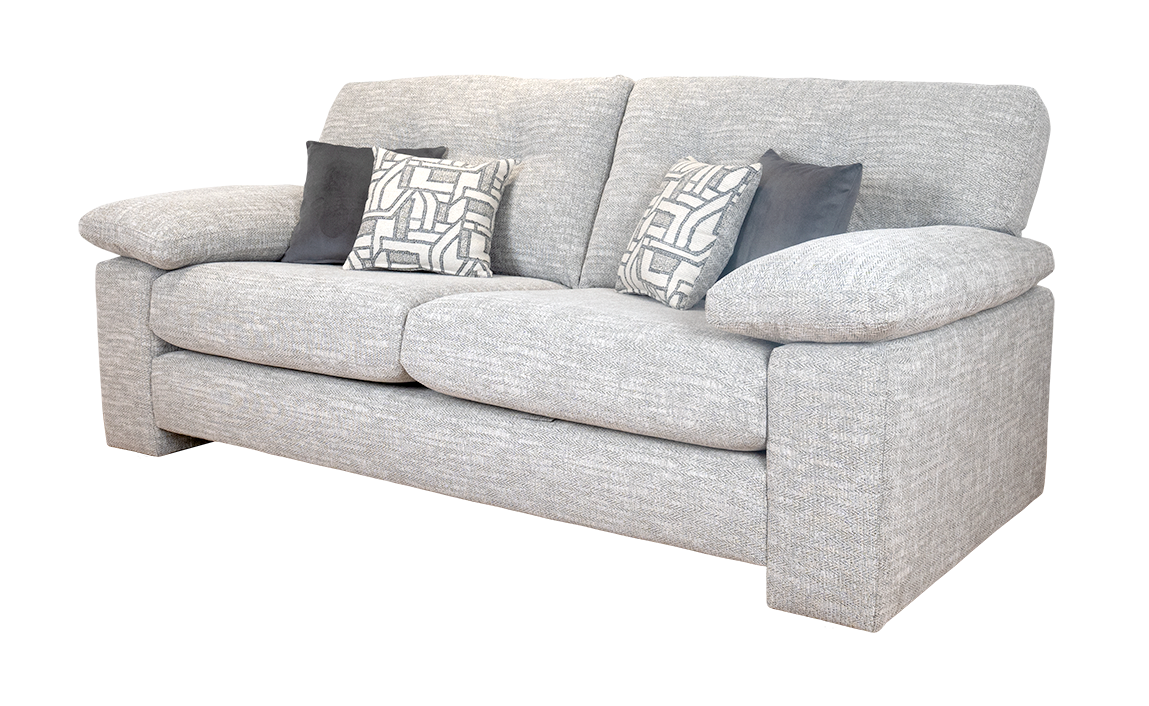 Megan Chenille Sofa & Corner Collection in Grey Tones