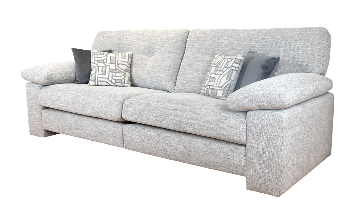 Megan Chenille Sofa & Corner Collection in Grey Tones