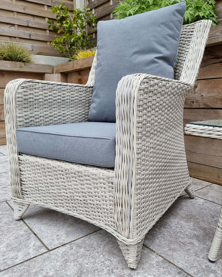 Meghan Grey Rattan 3 Piece Lounge Set (Sarah Weave) | Megh0384