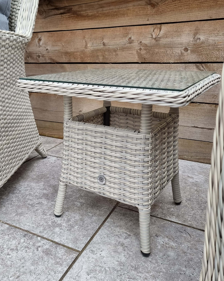 Meghan Grey Rattan 3 Piece Lounge Set (Sarah Weave) | Megh0384