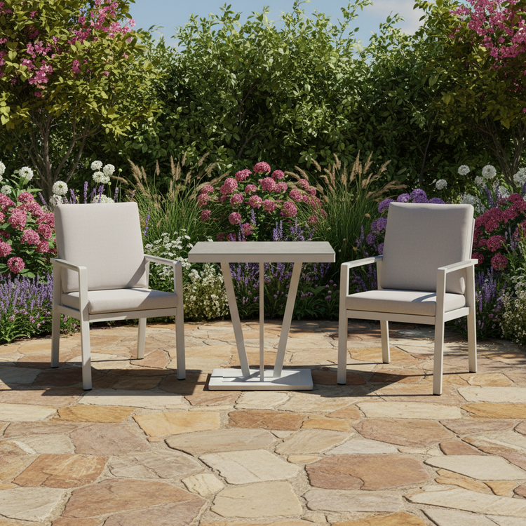 Neptune Aluminium Outdoor Bistro Set | Nept0506