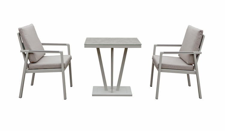 Neptune Aluminium Outdoor Bistro Set | Nept0506