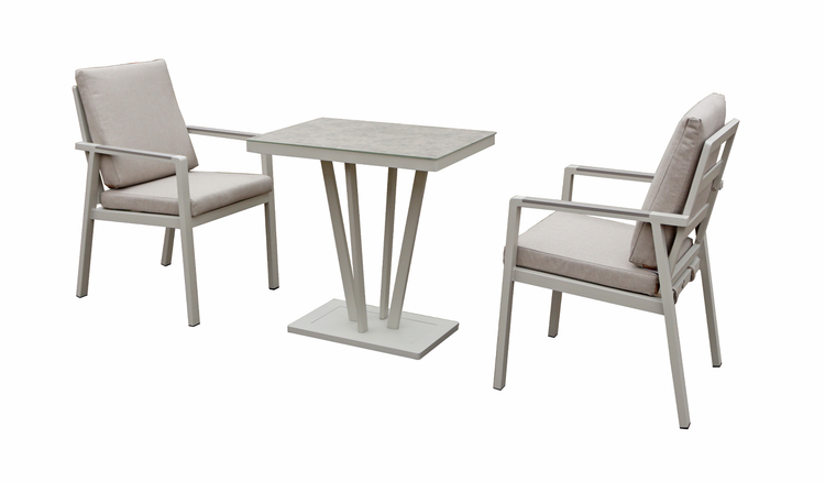Neptune Aluminium Outdoor Bistro Set | Nept0506
