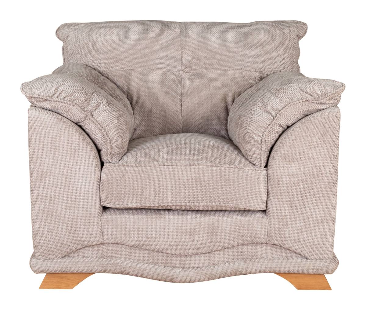 Nicole Button Detail Fabric Sofa Collection