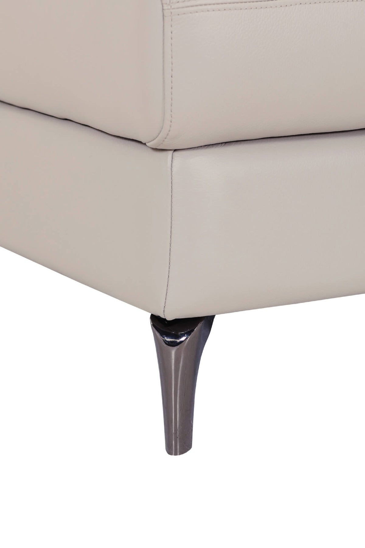 Nico Leather Electric Recliner Corner Sofa with Storage Chaise