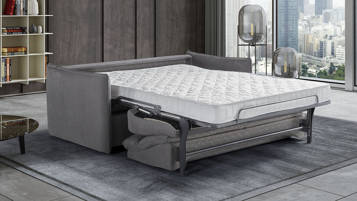Aimee Italian Leather Sofa, Sofa Bed & Storage Chaise Collection
