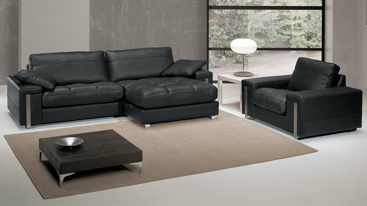 Alterego Modular Italian Leather Sofa with MAXI 4 Seater