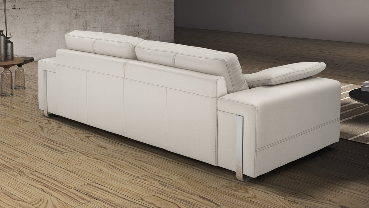 Alterego Modular Italian Leather Sofa with MAXI 4 Seater