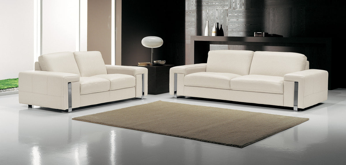 Eghoiste Modular Leather Corner Sofa with Adjustable Headrests