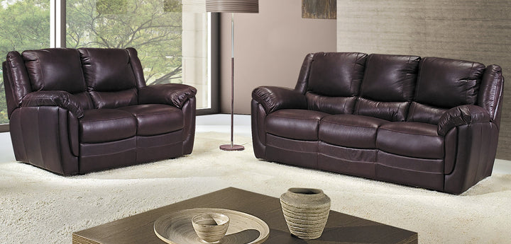 Fedra Modular Leather Corner Sofa with Pocket Spring Cushions | Newtrend Concepts Italia