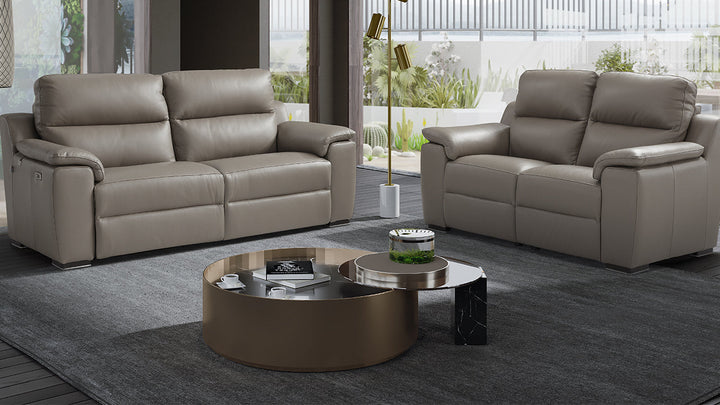 Garbo Italian Leather Sofa & Corner Collection with Electric Recliner Option | Newtrend Concepts Italia
