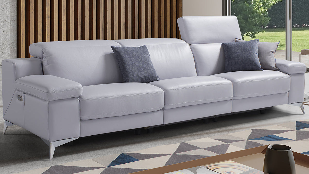 Hypnose Deep Low Italian Leather Sofa & Corner