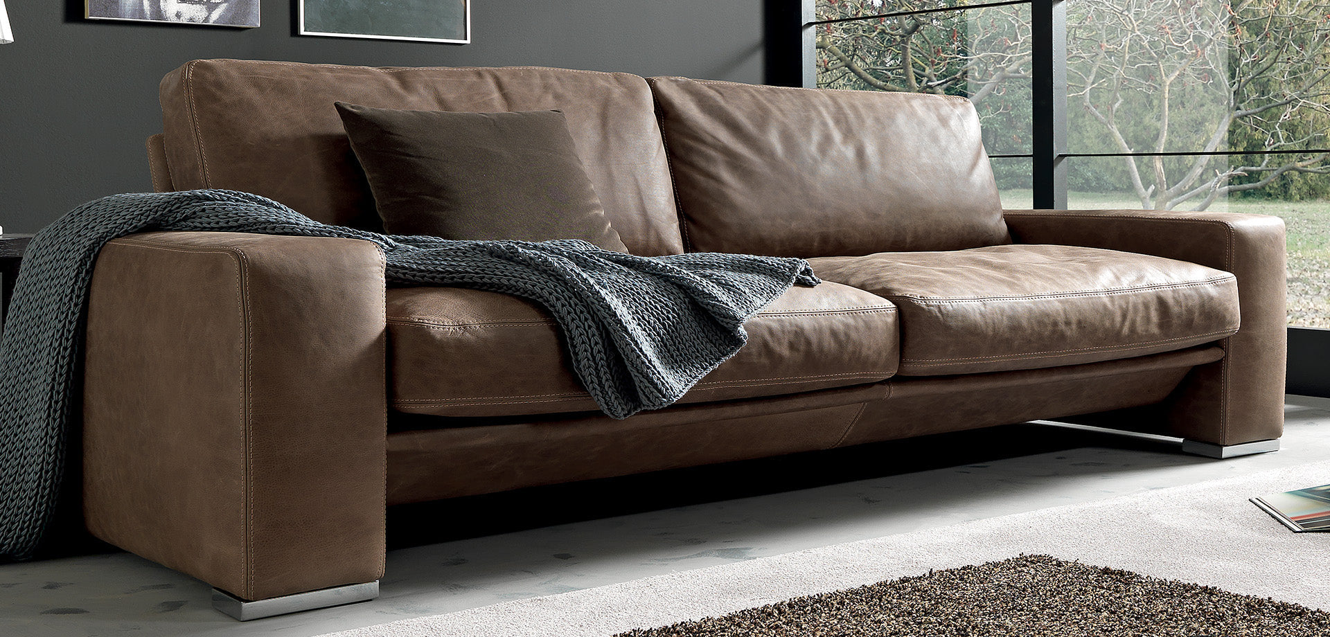Java Chair Sofa Java Leather Sofa Collection | Newtrend | Homeflair | Homeflair Furniture