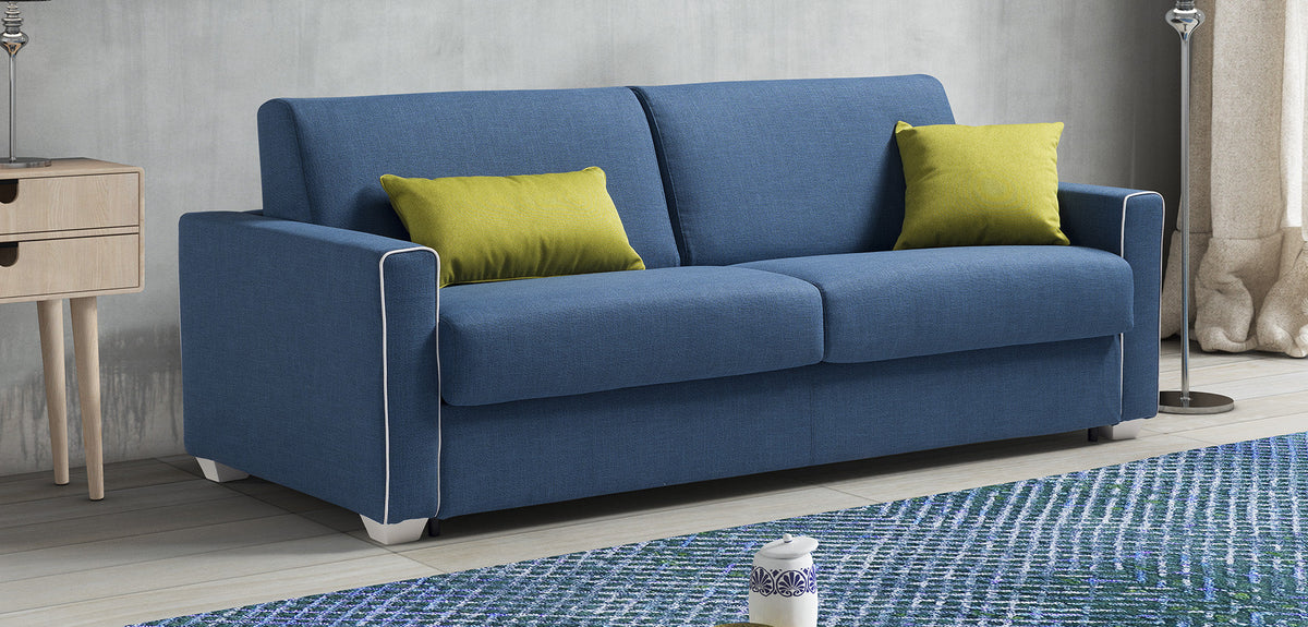 Jazz Modular Italian Leather Sofa, Sofa Bed & Storage Chaise