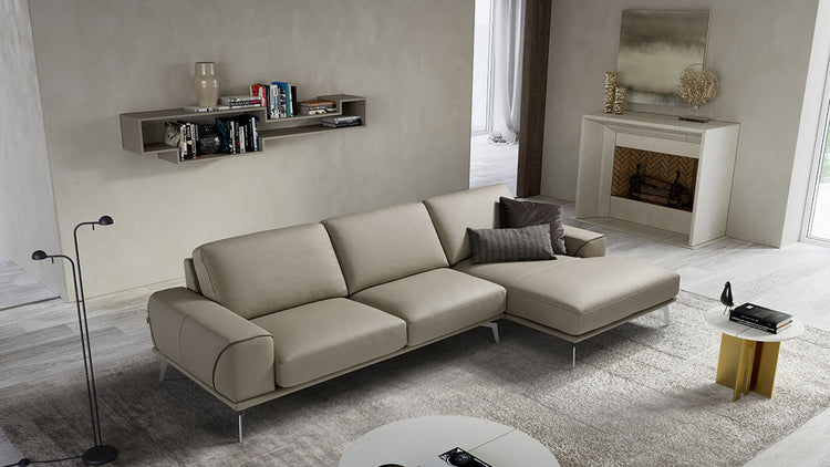 Kaylee Leather Sofa Collection | Newtrend Concepts Italia
