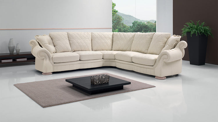 Kiara Leather Sofa Collection | Newtrend Concepts Italia