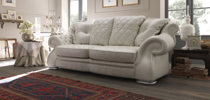 Kiara Deep Italian Leather Sofa & Corner Collection | Newtrend Concepts Italia