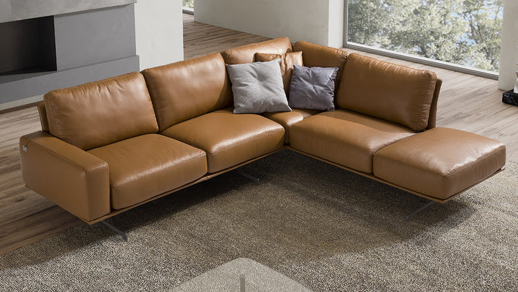 Nuvolari Leather Sofa Collection | Newtrend Concepts Italia