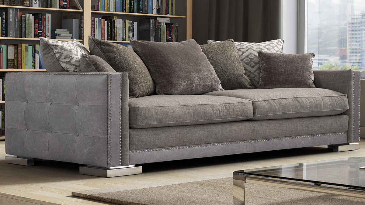 Paddington Classic Fabric Sofa Collection with Removable Cushions
