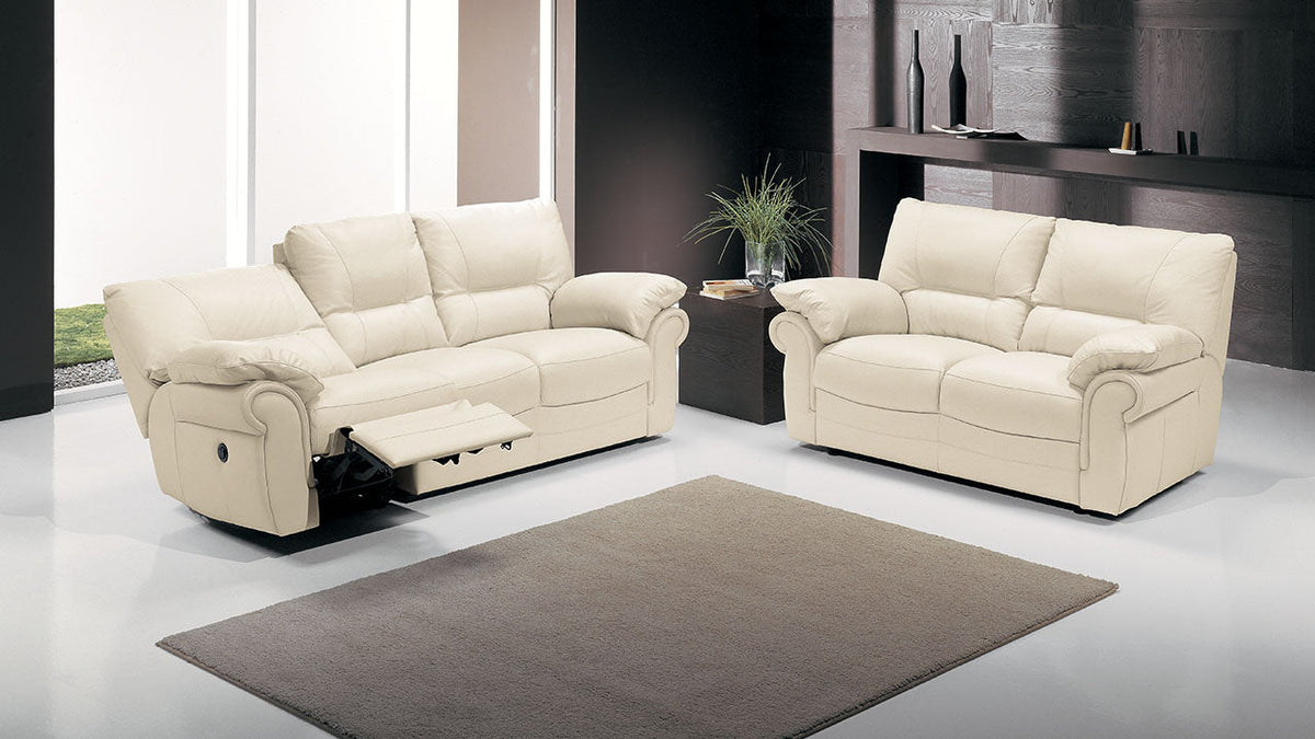 Tequila Leather Sofa Collection, Static, Manual or Electric Recliner