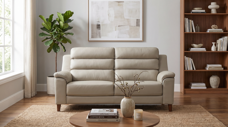 Portofino Static Leather Sofa Collection | Exclusive