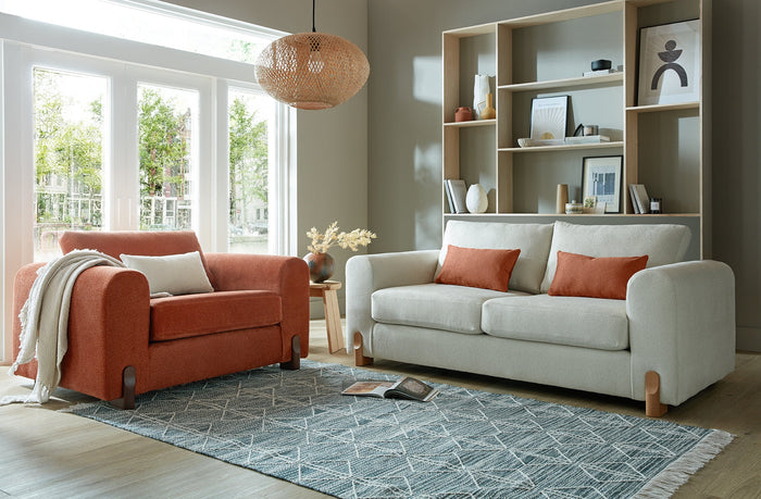 Red Rose Prague Sofa Collection