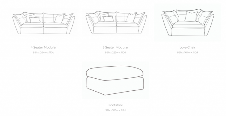 Sully Fabric Sofa Collection | Buoyant Upholstery