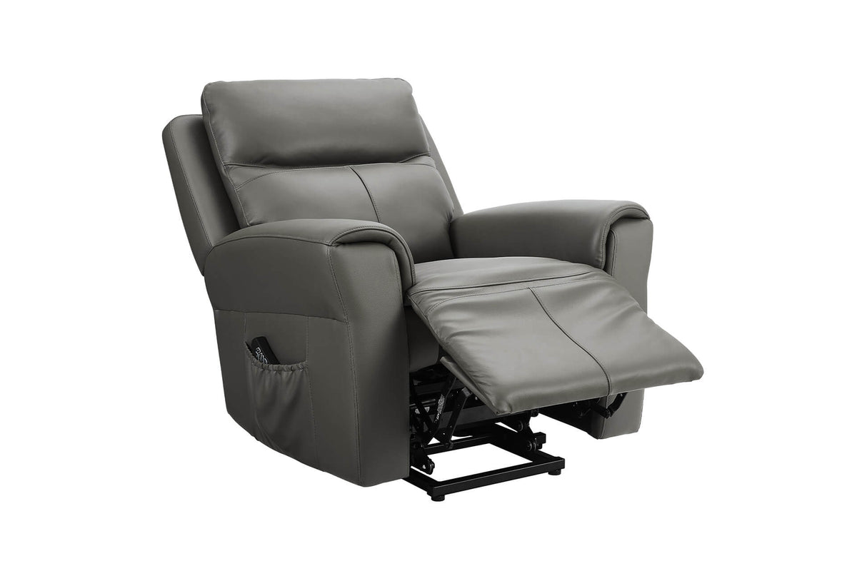Russo Leather Dual Motor Lift and Rise Recliner Chair