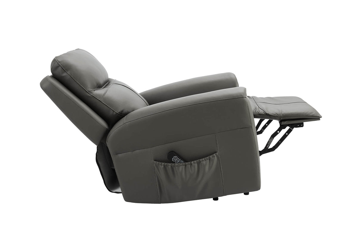 Russo Leather Dual Motor Lift and Rise Recliner Chair