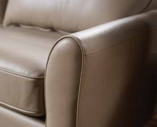 Olivia Leather Sofa Collection with Coil Sprung Seats