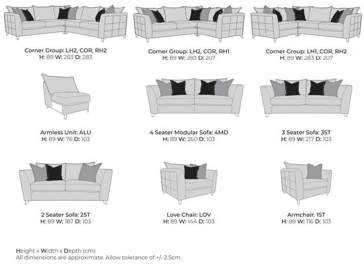 Matteo Fabric Sofa Collection | Buoyant Upholstery