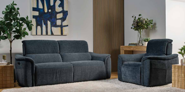 Gemini Electric Recliner Sofa Collection with Headrests | Buoyant Upholstery