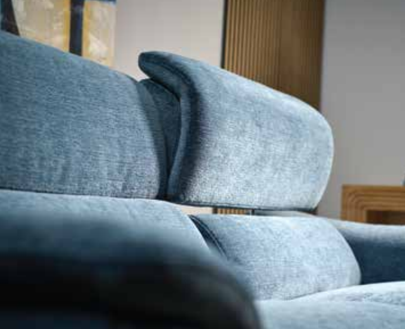 Gemini Electric Recliner Sofa Collection with Headrests
