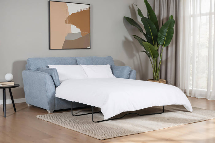 Cantrell 2 Seater Fabric Sofa Bed with Foam Mattress | VIDA Living