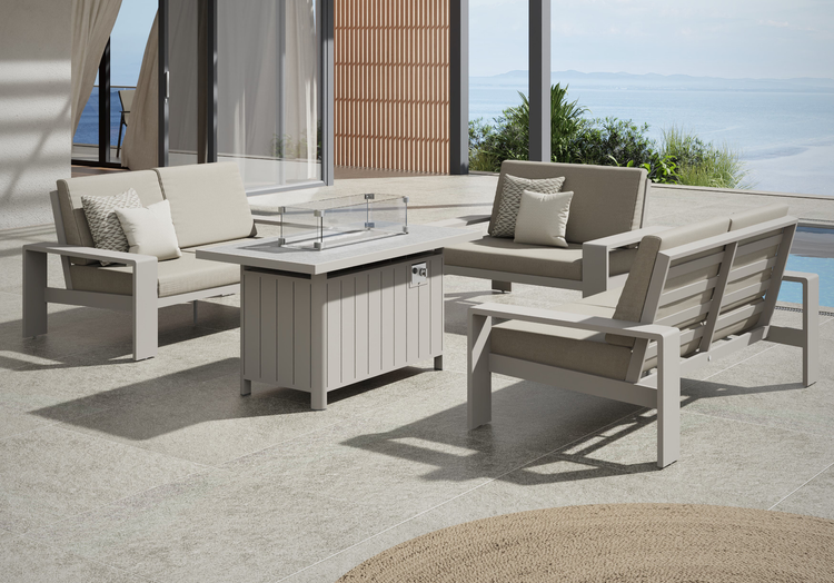 Venus 5 Seater Sofa Set with Firepit Table | Venu0417_0526