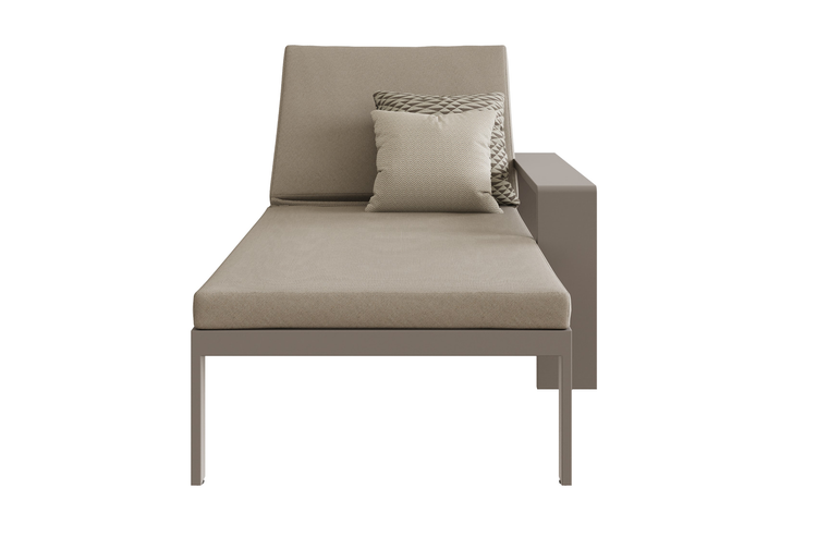 Venus Sun Lounger Set with Drinks Table | Venu0465