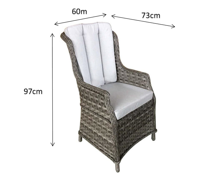 Signature Weave - Victoria High Back Dining Chair | VICT0112