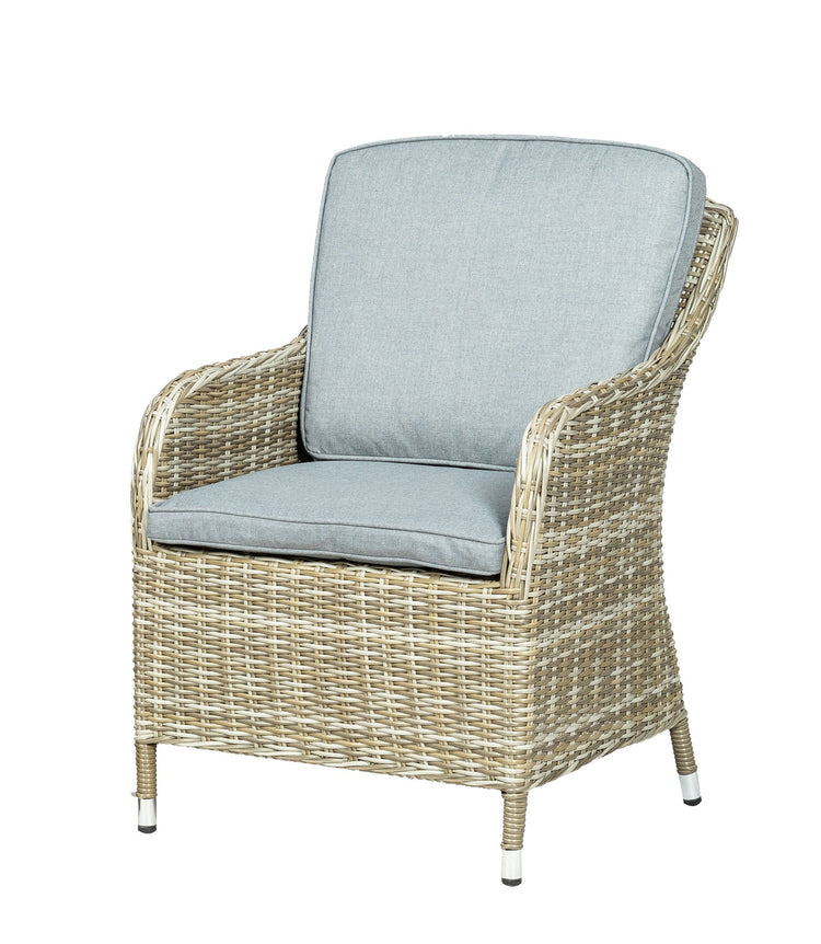 Rattan Wentworth Imperial 4 Seater Dining Set  | AMIR | WEN110IMP-WS