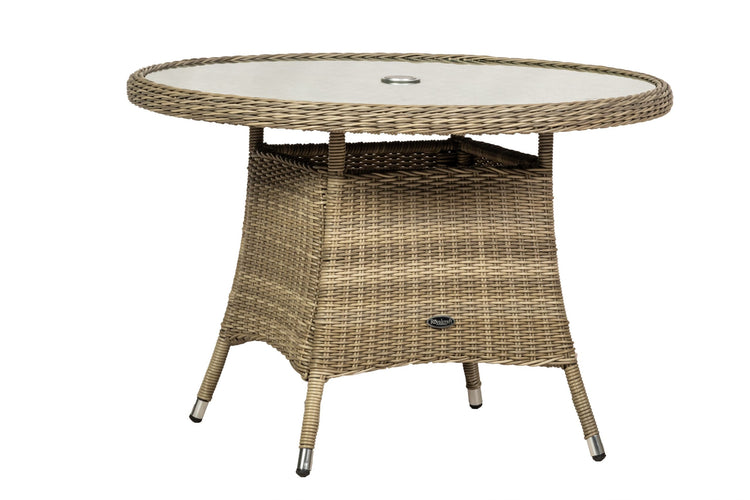 Rattan Wentworth Imperial 4 Seater Dining Set  | AMIR | WEN110IMP-WS