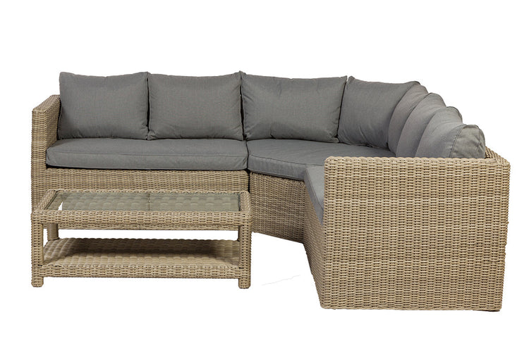 Rattan Wentworth Corner Lounging Set | AMIR | WENCORLOU-WS