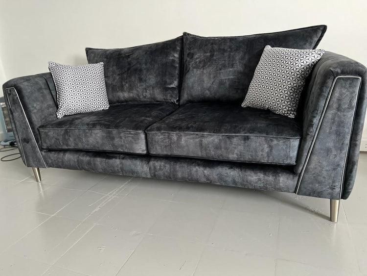Modular Bespoke Vivo Fabric Sofa Collection | Red Rose