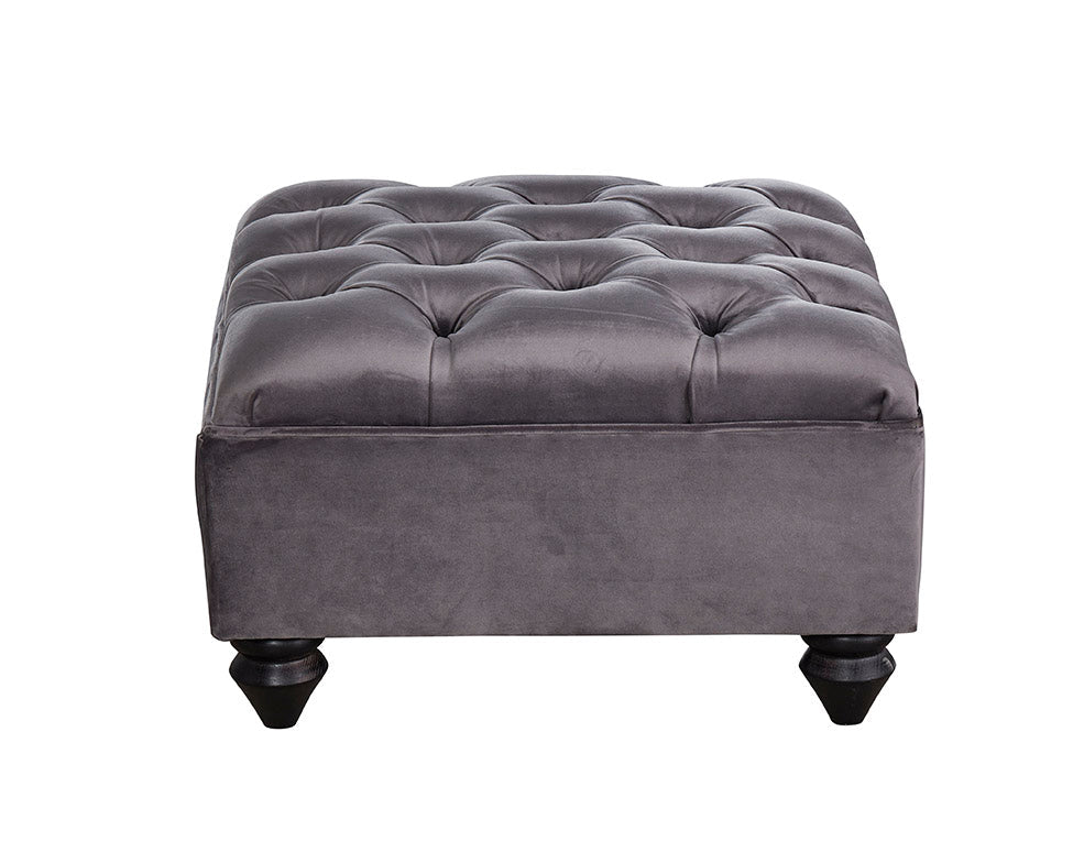 Winchester Chesterfield Velvet Sofa Collection with Studs