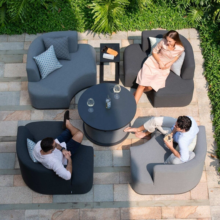 Maze Living -Outdoor Fabric Snug Lifestyle Suite
